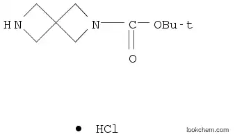 Molecular Structure of 1207840-19-4 (tert-butyl 2,6-diazaspiro[3.3]heptane-2-carboxylate hydrochloride)